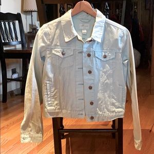 Light blue denim jacket